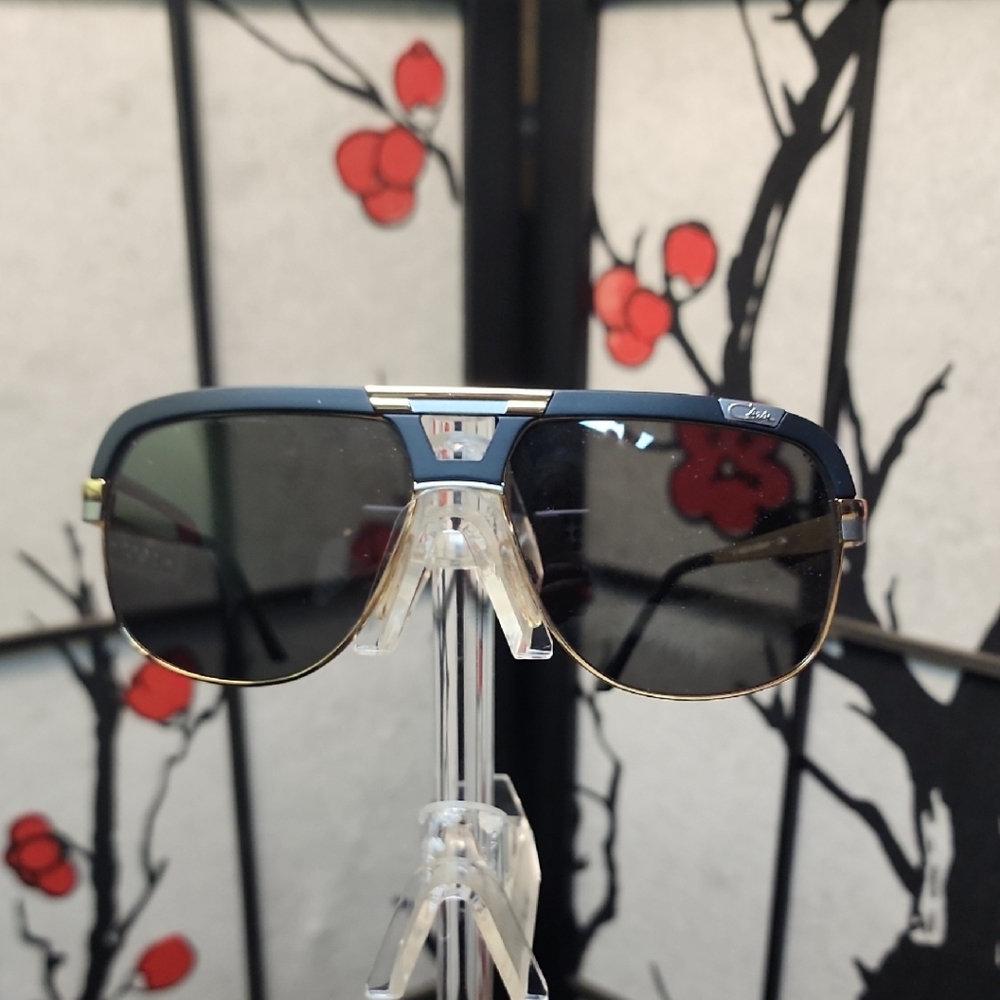 Cazal Black and Gold Men's Glasses